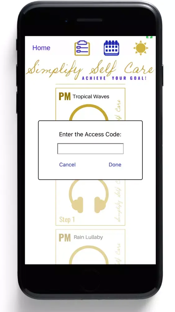 Simplify Self Care Step 1 سکرین شاٹس