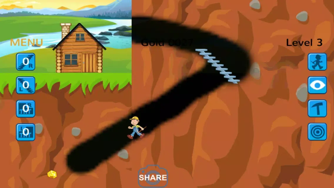 Gold Miner Rescue Screenshots
