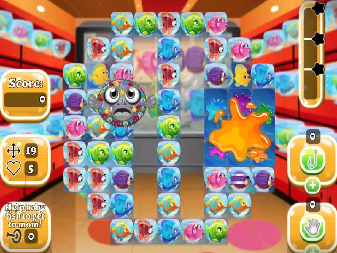 Ảnh chụp màn hình của Pet Fish Rescue - Match 3 iPad 