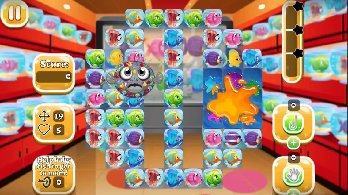 Ảnh chụp màn hình của Pet Fish Rescue - Match 3