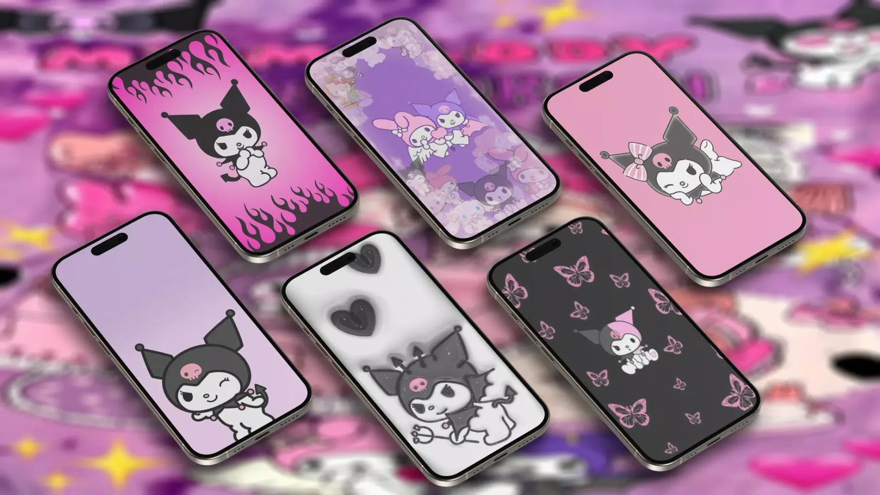 Kuromi Wallpaper Screenshots