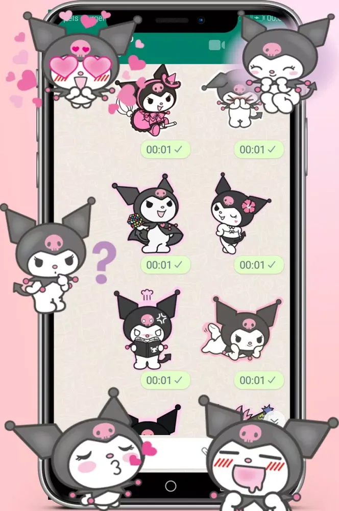 Cute Sanrio Stickers Ekran Görüntüleri