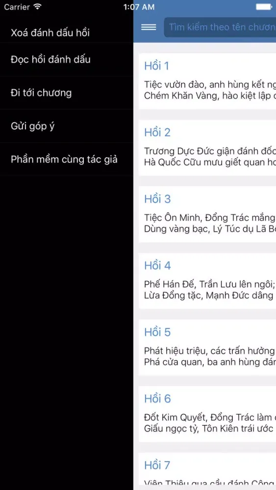 Tam Quốc Diễn Nghĩa - đọc offline Screenshots