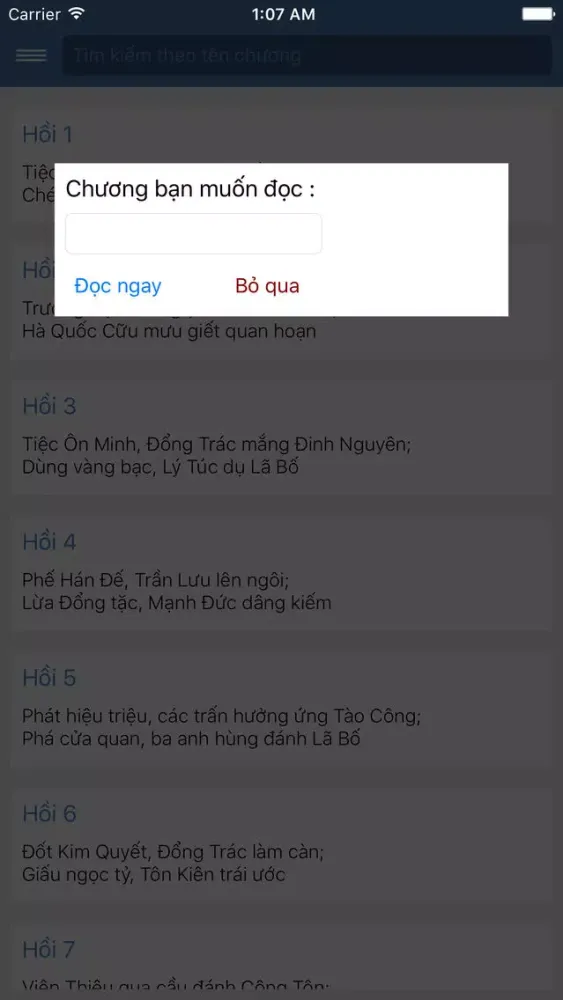 Tam Quốc Diễn Nghĩa - đọc offline Screenshots