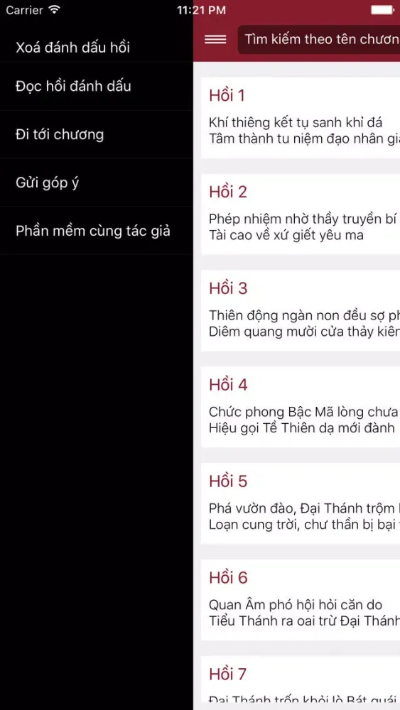 Tây Du Ký - đọc offline Screenshots