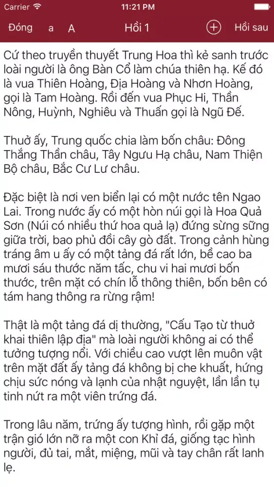 Tây Du Ký - đọc offline Screenshots