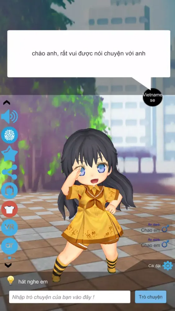 Captures d'écran de virtual lover 2
