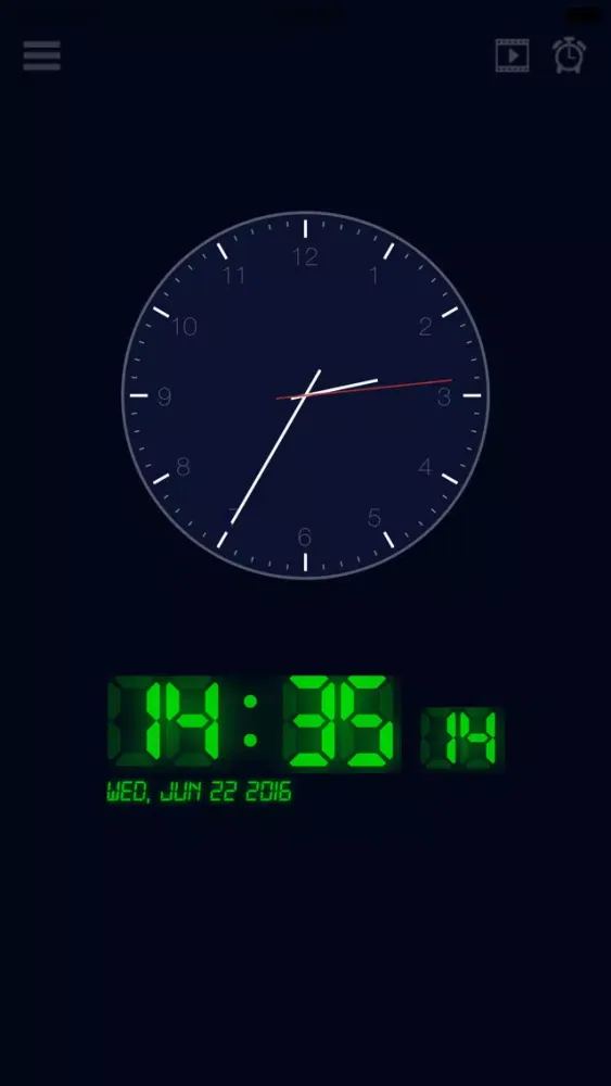 BedClock - Free Bedside Clock and Alarm स्क्रीनशॉट