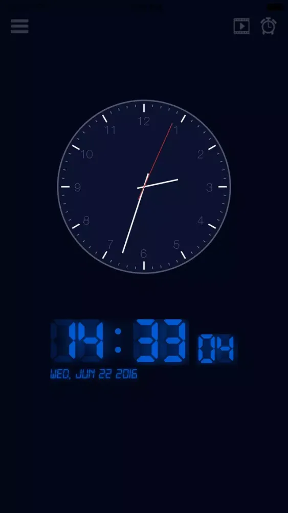 BedClock - Free Bedside Clock and Alarm स्क्रीनशॉट