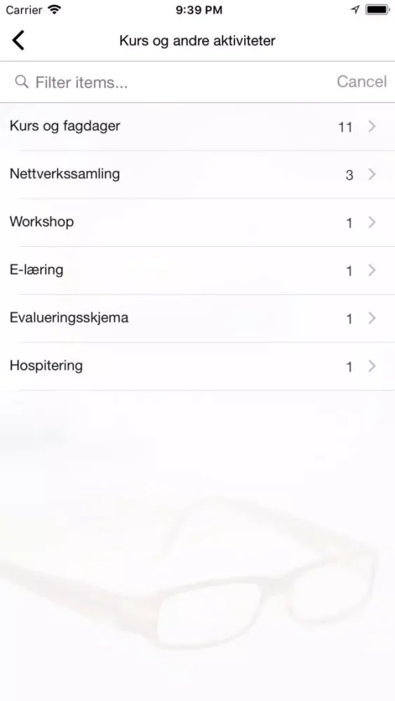 KursApp HSO Screenshots