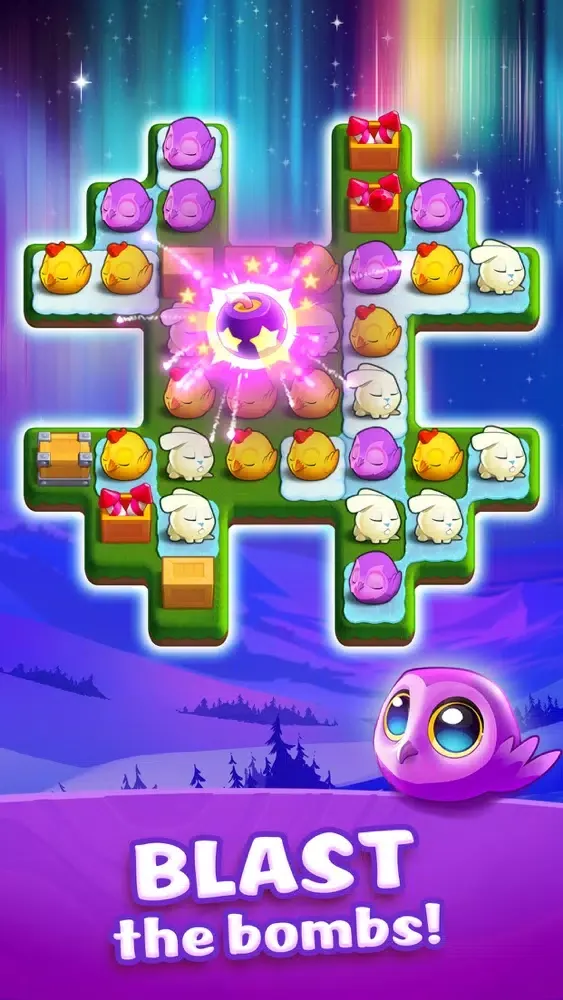 ภาพหน้าจอของ Link Pets: Animal match 3 game