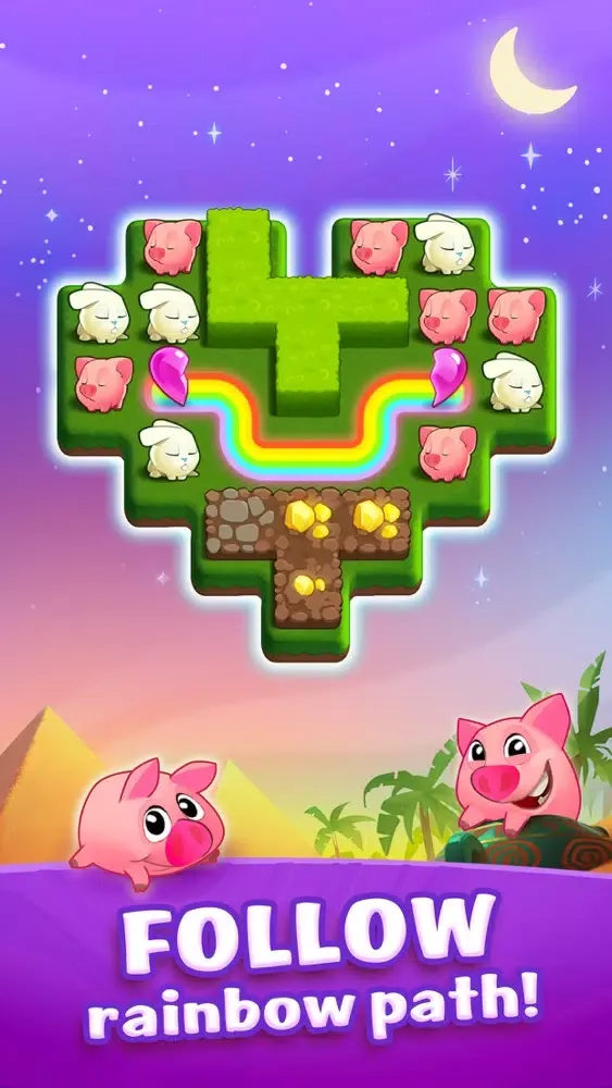 ภาพหน้าจอของ Link Pets: Animal match 3 game