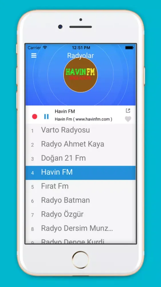 Kürtçe Radyolar স্ক্রিনশট