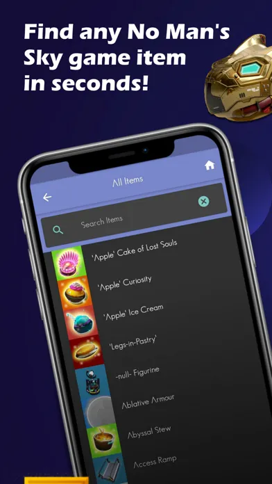 ภาพหน้าจอของ Assistant for No Man's Sky