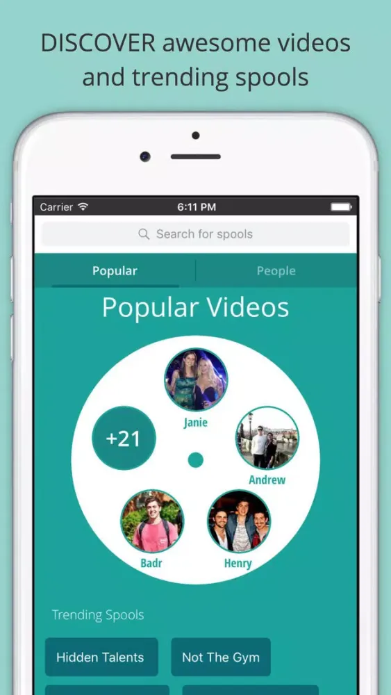 Spool - Spark Creative Videos Among Friends Ekran Görüntüleri