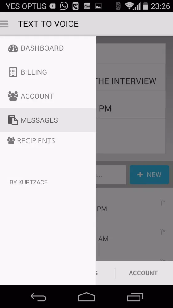Tangkapan skrin Text To Voice (Schedule Calls)