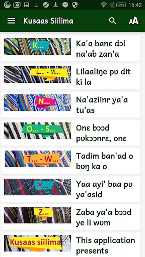 Kusaal proverbs Ekran Görüntüleri