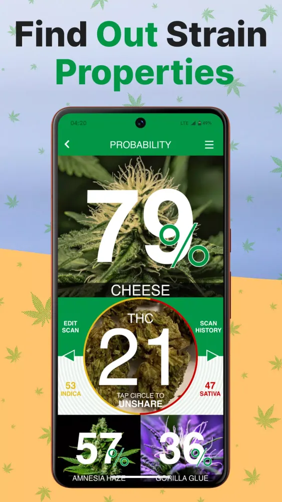 Kush Scan: AI Weed Identifier スクリーンショット
