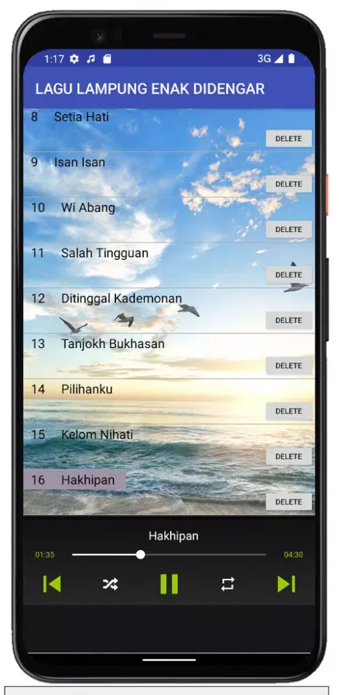 Tangkapan layar LAGU LAMPUNG ENAK DIDENGAR