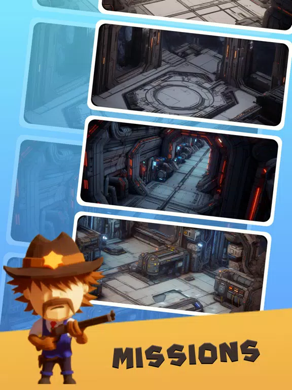 Blaze – Battle Sci Fi Shooting iPad 应用截图