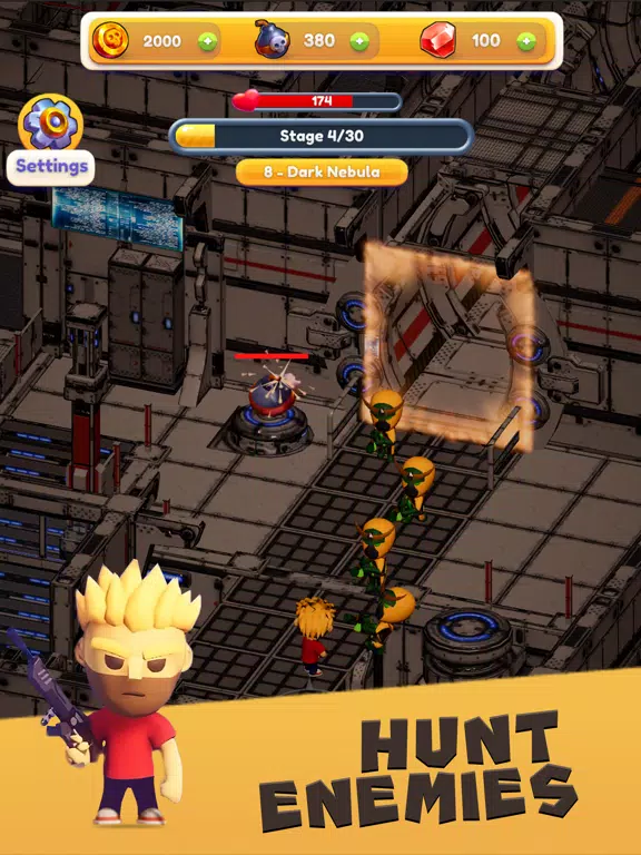 Blaze – Battle Sci Fi Shooting iPad 应用截图