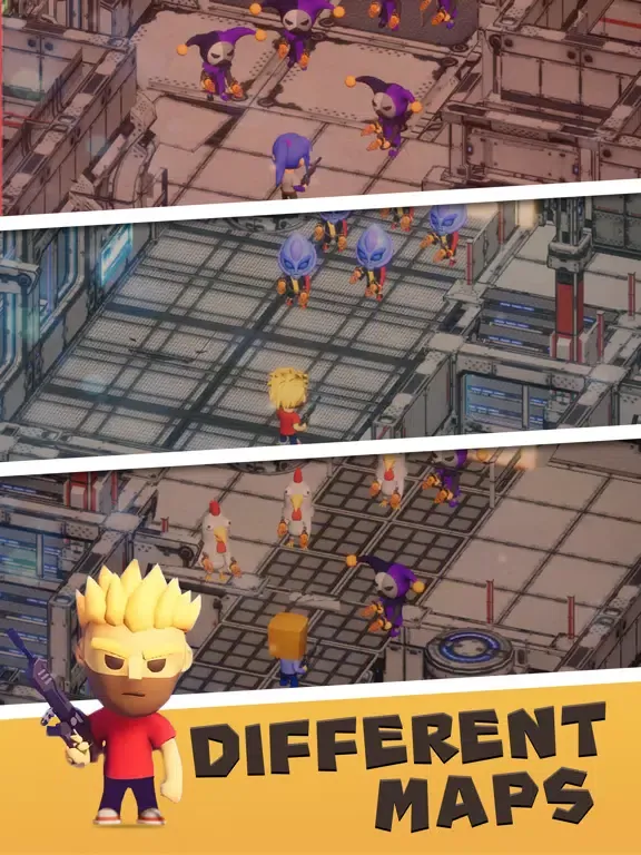 Blaze – Battle Sci Fi Shooting iPad  Screenshots