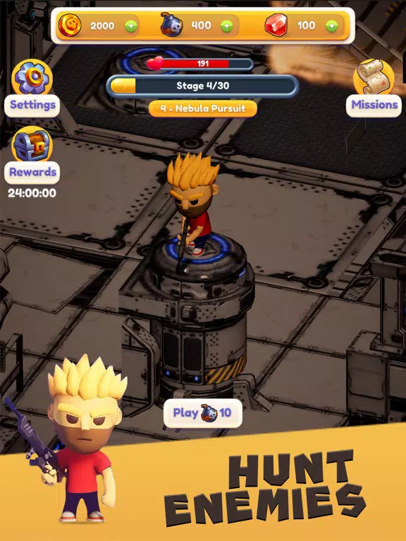 Blaze – Battle Sci Fi Shooting iPad 应用截图