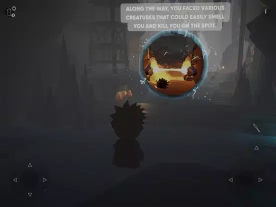 Capturas de tela do Dark Passage iPad 