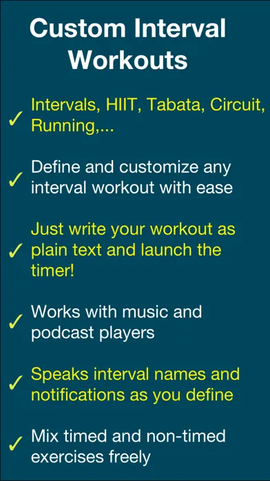 Ultra Intervals Workout Timer Ekran Görüntüleri