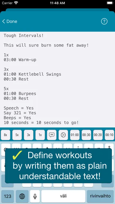 Ultra Intervals Workout Timer Ekran Görüntüleri