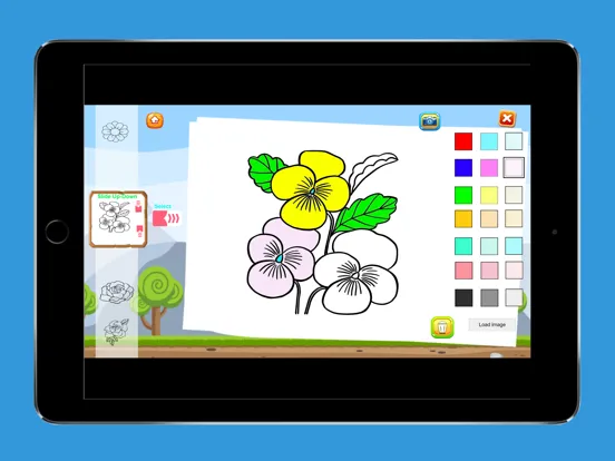 Screenshot di Coloring Flower Animals iPad 