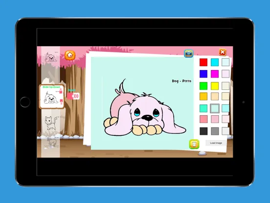 Screenshot di Coloring Flower Animals iPad 