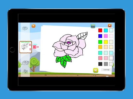 Screenshot di Coloring Flower Animals iPad 