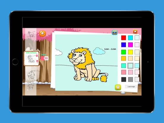 Screenshot di Coloring Flower Animals iPad 