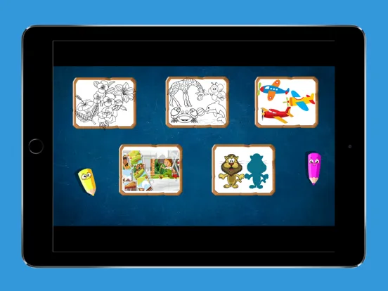 Screenshot di Coloring Flower Animals iPad 