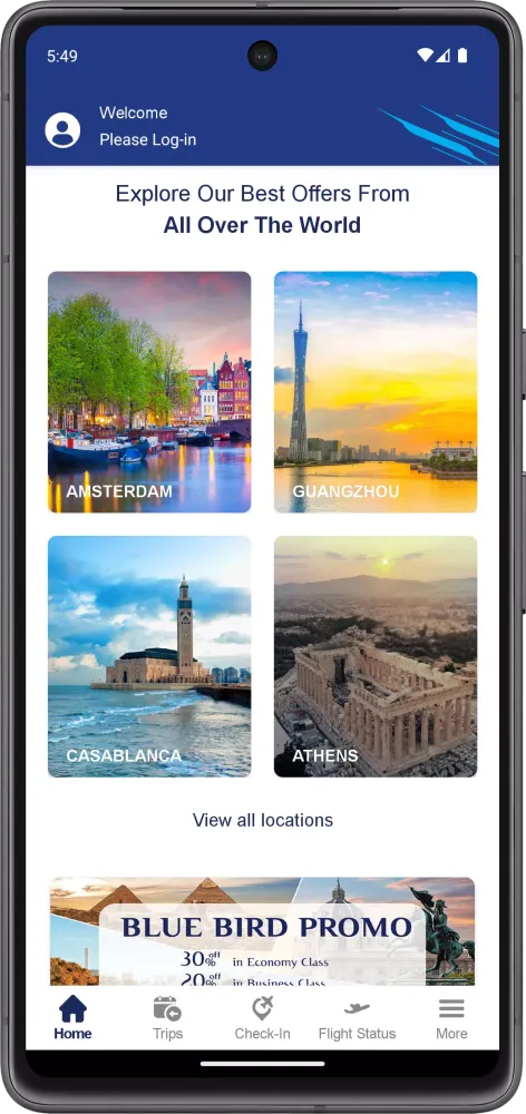 Captures d'écran de Kuwait Airways
