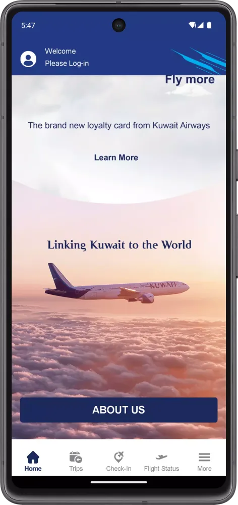 Captures d'écran de Kuwait Airways