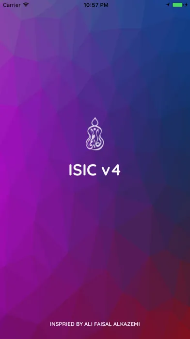 ภาพหน้าจอของ ISIC v4