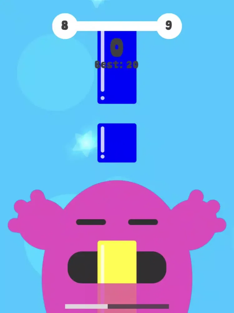 Capturas de tela do Blobby iPad 