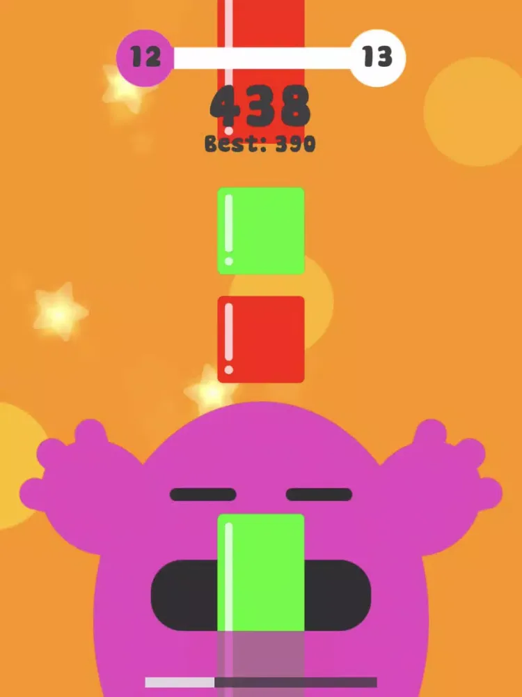 Capturas de tela do Blobby iPad 