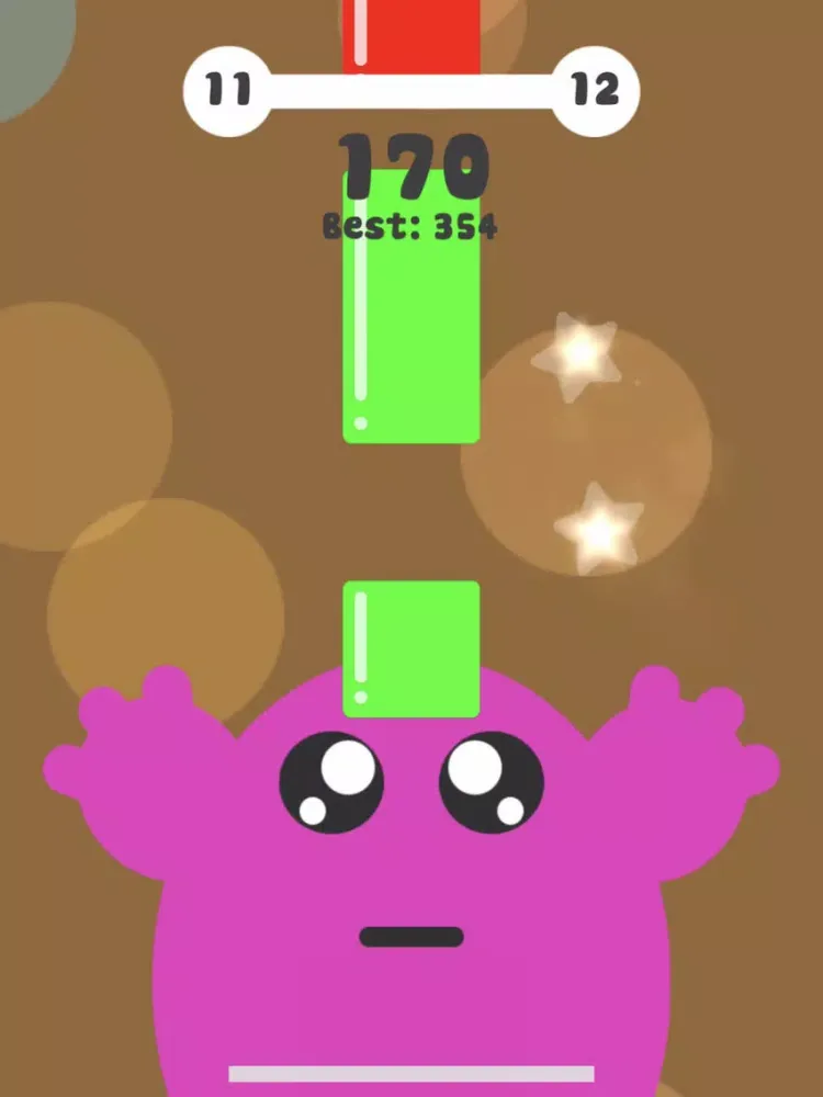 Capturas de tela do Blobby iPad 