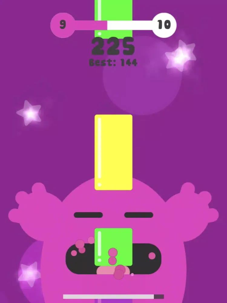 Capturas de tela do Blobby iPad 