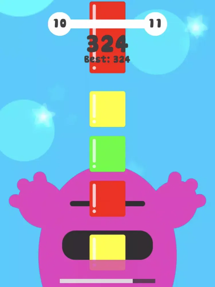 Capturas de tela do Blobby iPad 