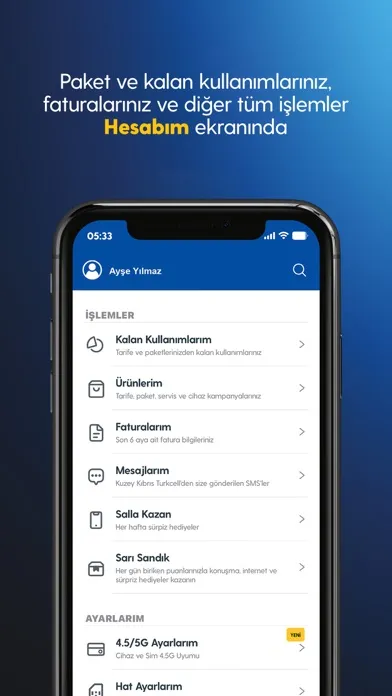 Turkcell North Cyprus Screenshots