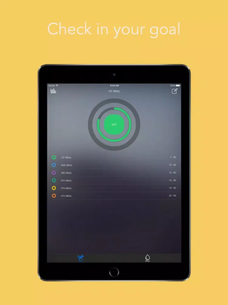 Eatty iPad  Ekran Görüntüleri
