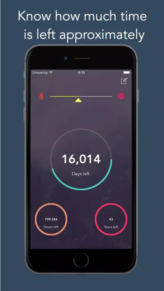Life countdown - Live every day Screenshots