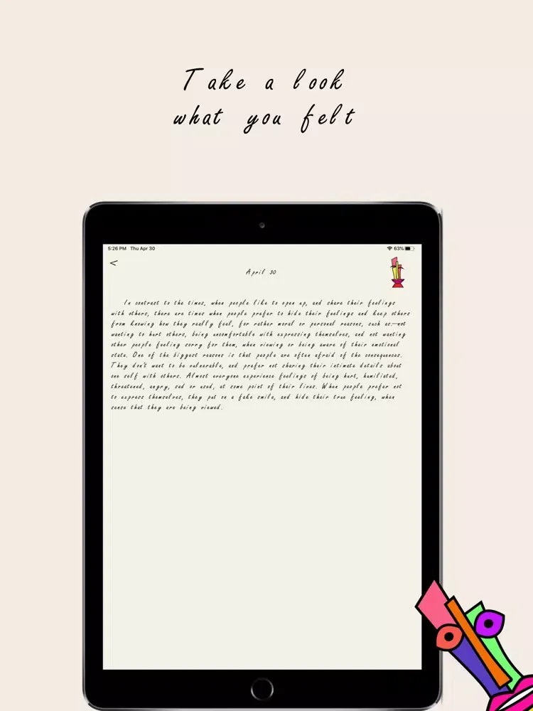 Abstract Moody iPad  Screenshots