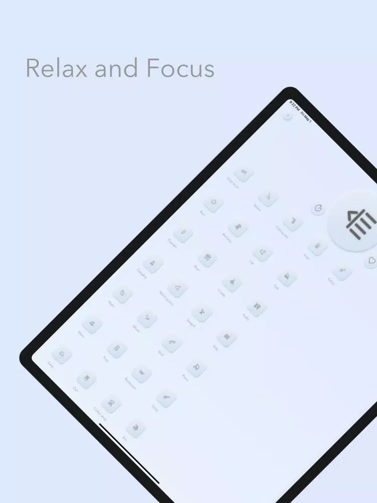 Relax and focus. iPad  スクリーンショット