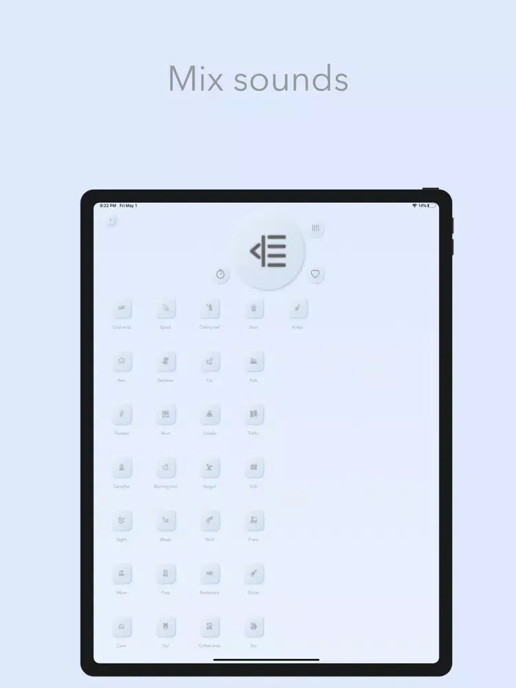 Relax and focus. iPad  スクリーンショット