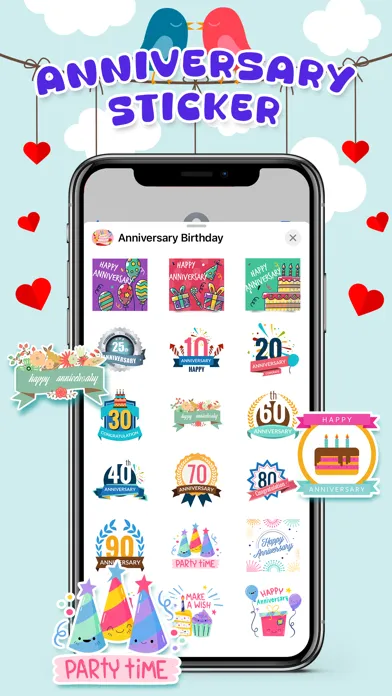 Captures d'écran de Anniversary & Birthday GIF